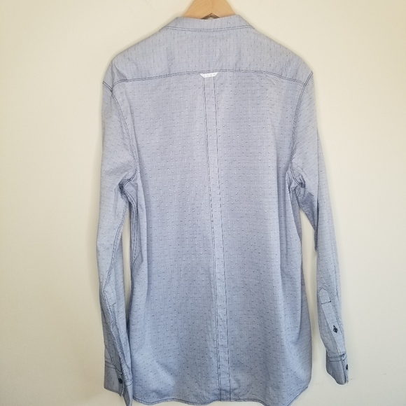 7 DIAMONDS Long Sleeve Button Down Shirt with Contrasting Cuffs - Picture 7 of 10